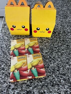 SEALED Pokemon McDonald’s Set with boxes